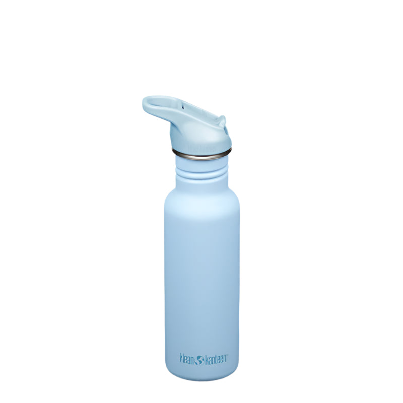 Clear Sky  Blue Flip Seal Classic Water Bottle - Klean Kanteen