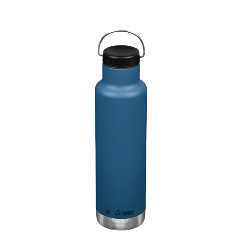 Light Teal 20 oz Classic Insulated Water Bottle with Loop Cap