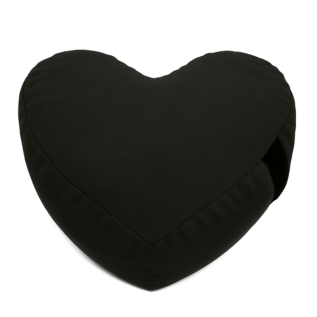 Heart Shaped Zafu Meditation Cushion