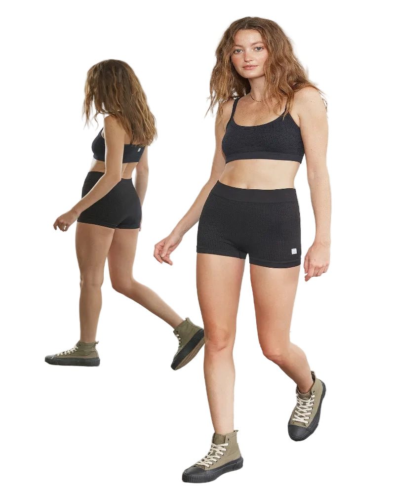 cream yoga Lynn Seamless Thermal Shorts