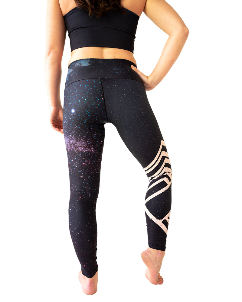 black yoga leggings