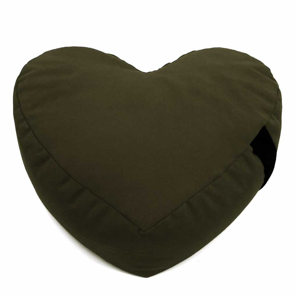 Heart Shaped Zafu Meditation Cushion