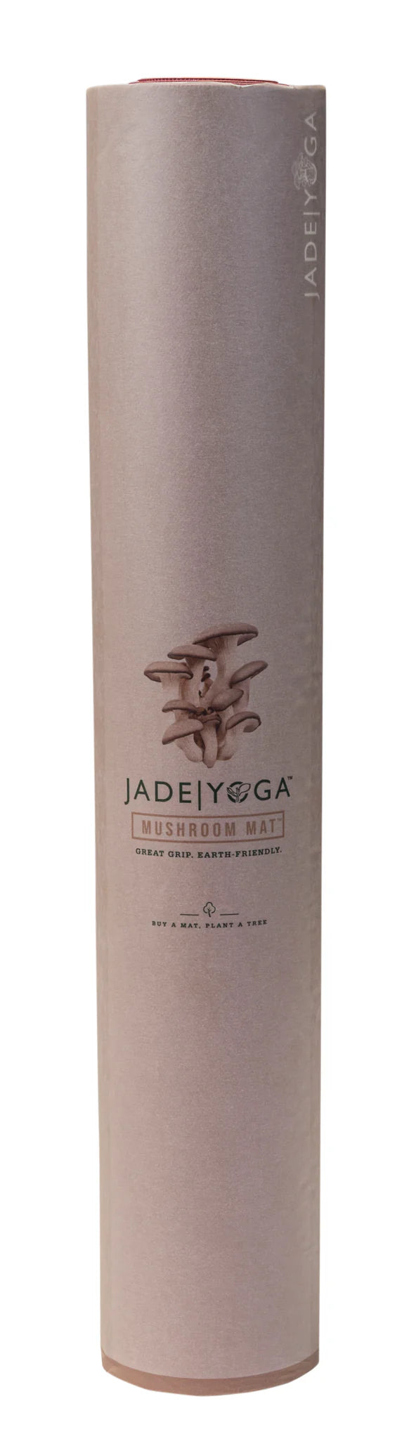 Jade Yoga mat packaging on a white background