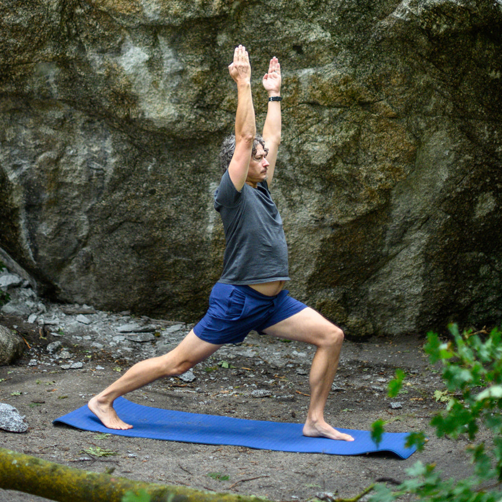 Outdoor and travel-friendly yoga mat