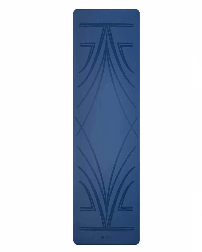black mandala yoga mat
