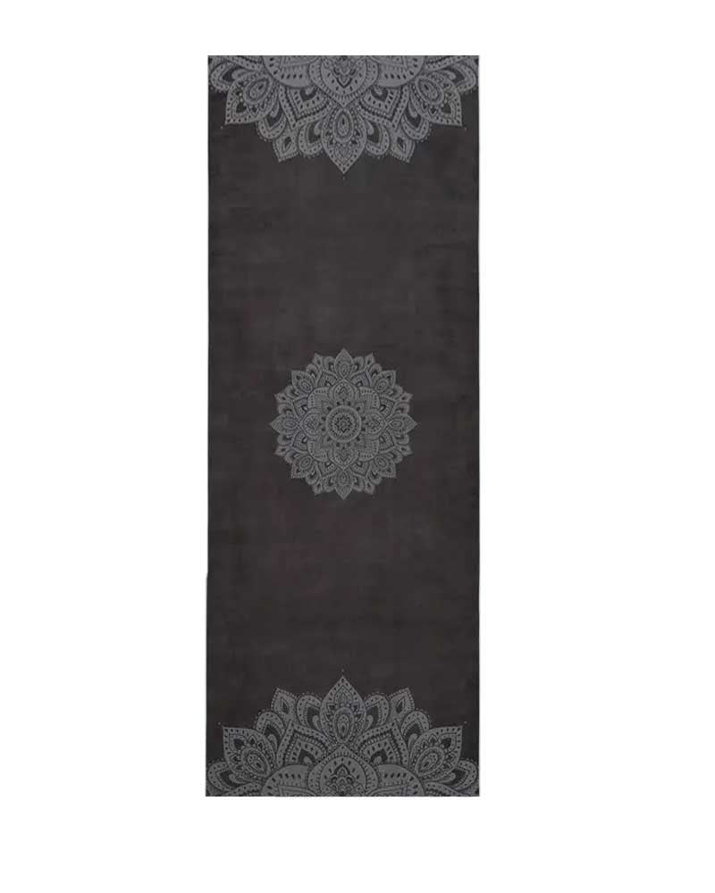 Yoga Design Lab Mandala Mat Towel - Black