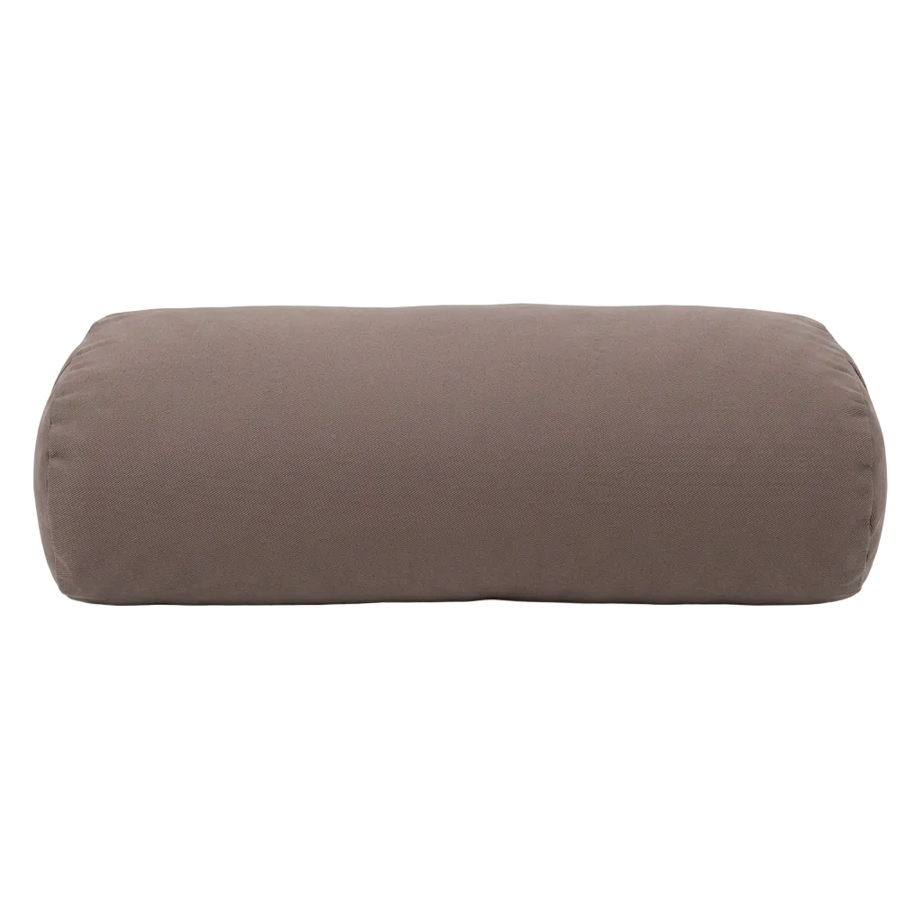 mukha yoga grey yoga bolster