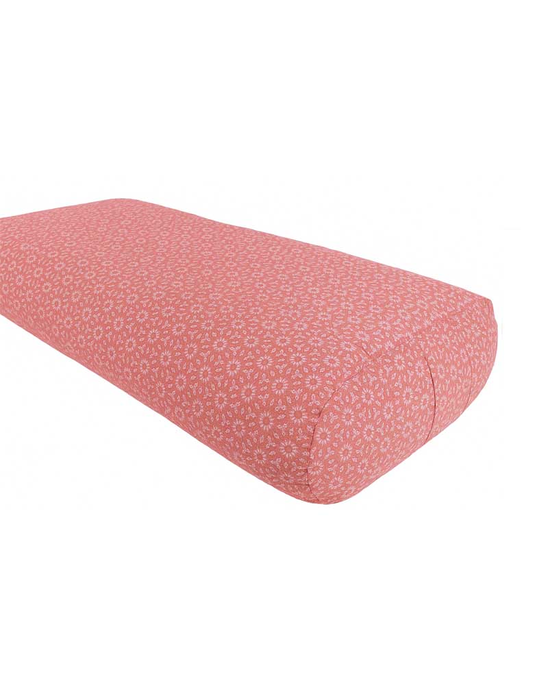 Mukha Yoga Rectangular Bolster - Celestial Pink