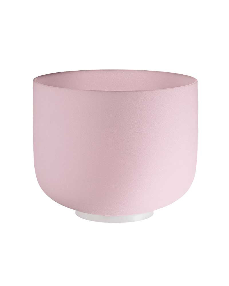 Sound Healing Lab 10" Rose Quartz Crystal Singing Bowl F4