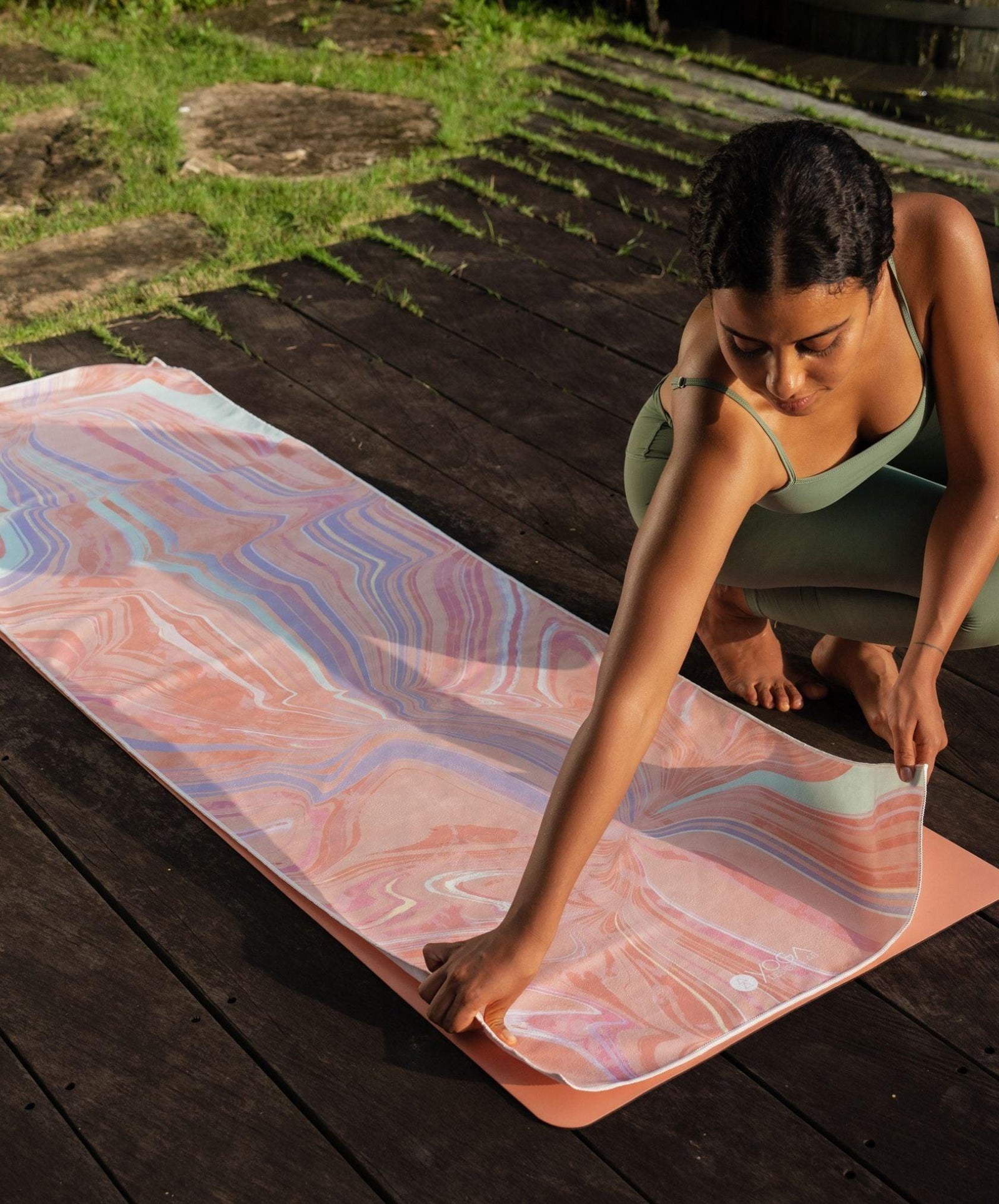 Yoga Mat Towel