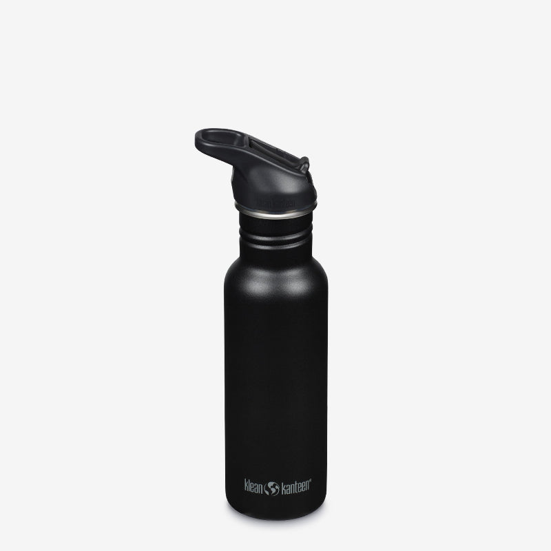 Black Flip Seal Classic Water Bottle - Klean Kanteen