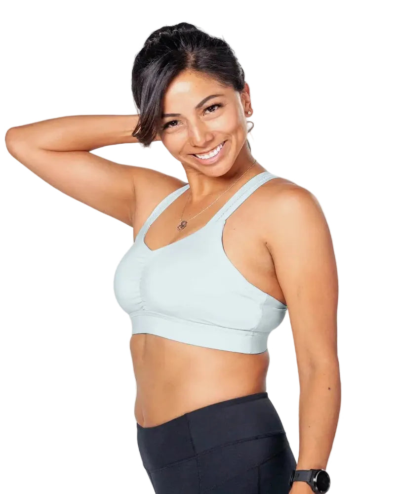 handful Y-Back Sports Bra - light blue