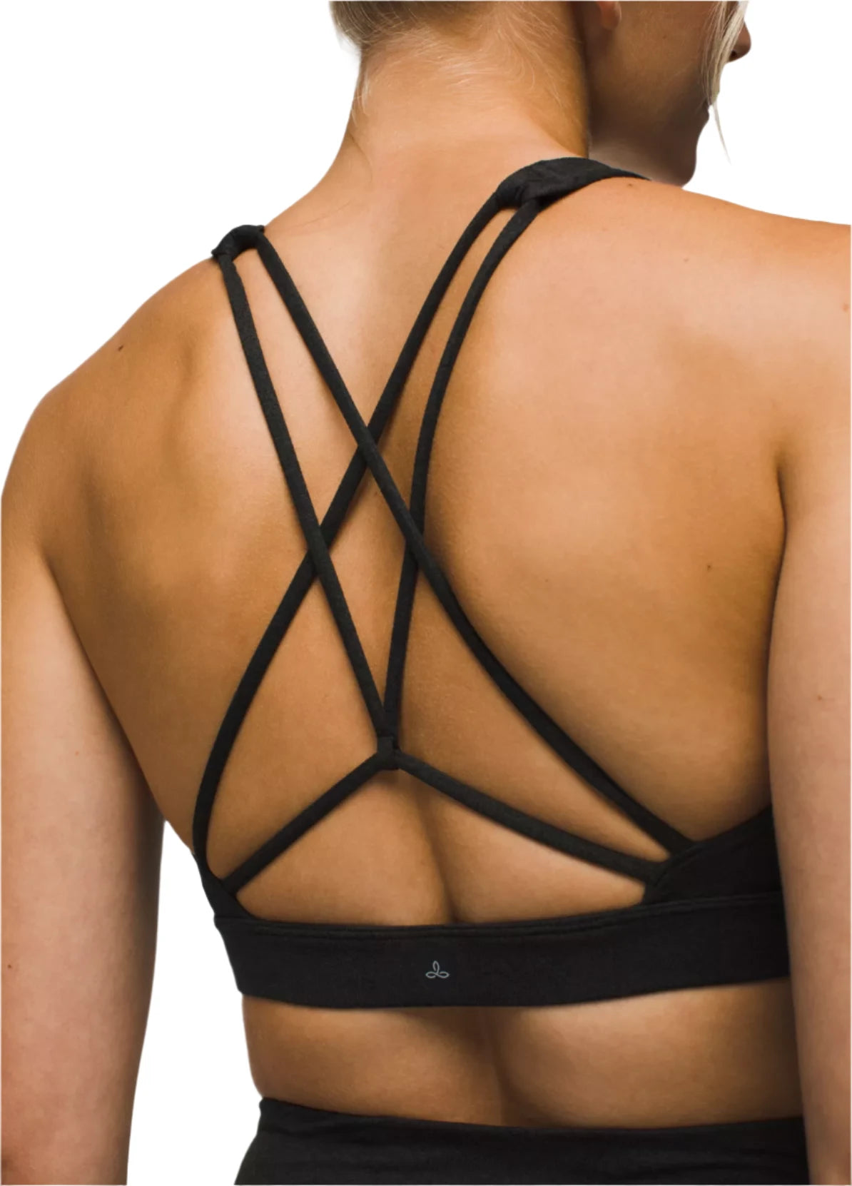 open back sports bra