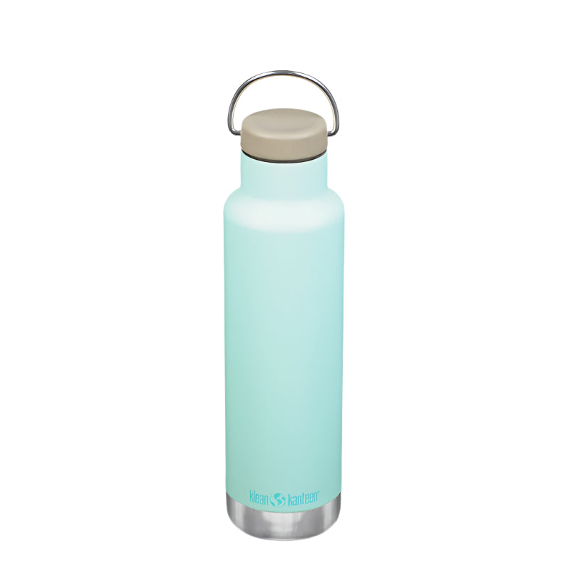 Light Teal 20 oz Classic Insulated Water Bottle with Loop Cap