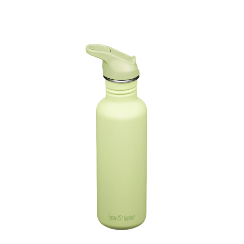 Lime Steel Sports Water Bottle - Kleen Kanteen 