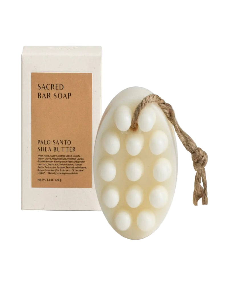 Card and Myrrh Palo Santo + Shea Butter Bar Soap