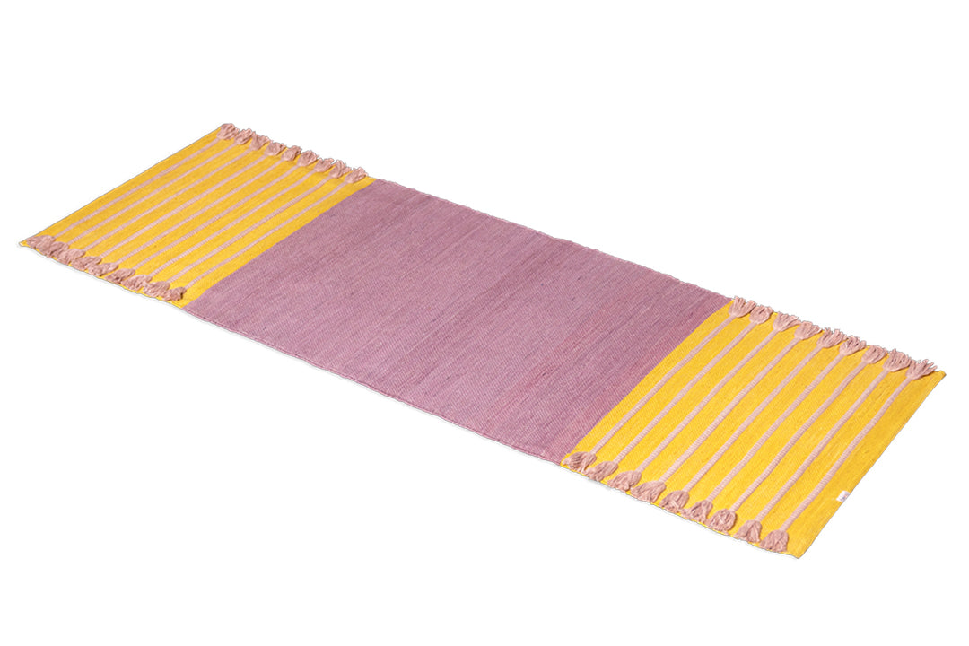 Bennd Sappan Wood, Turmeric, and Madder Root Ayurvedic Yoga Mat