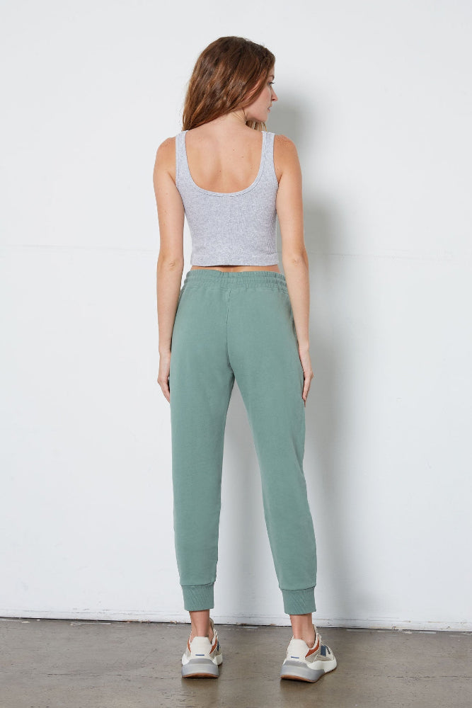 Heather Cindy V-Neck Tank - Cream Yoga