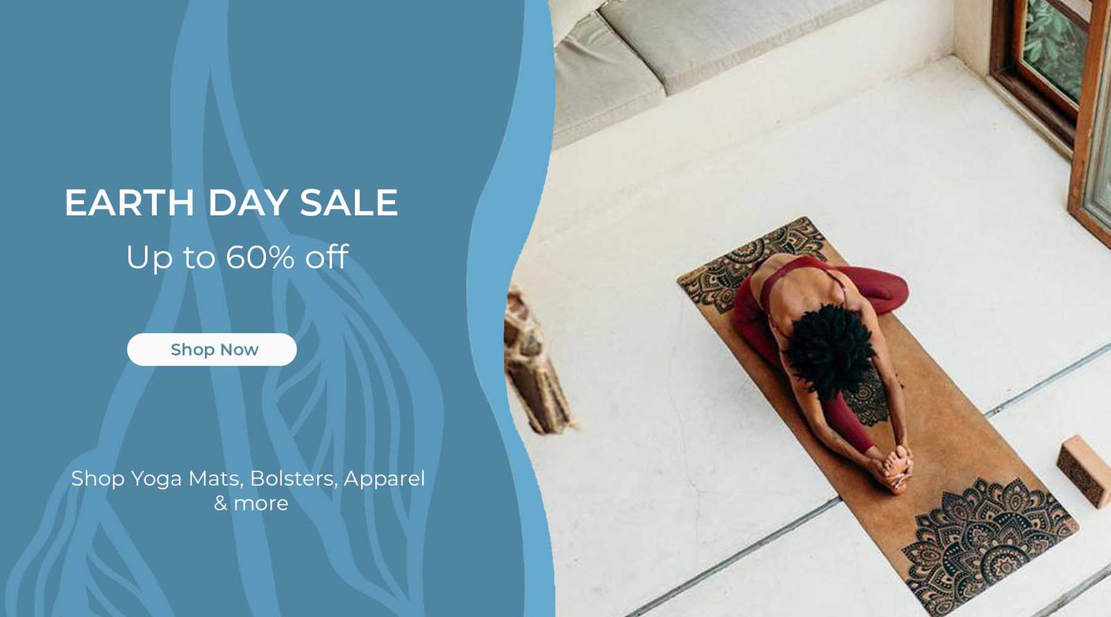 earth day yoga sale