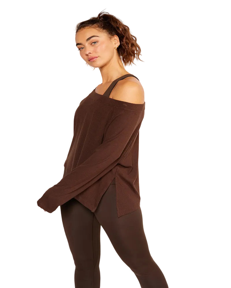 womens activewear long sleeve top