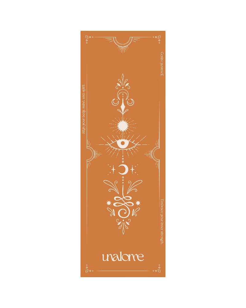 unalome Gaia Yoga Towel