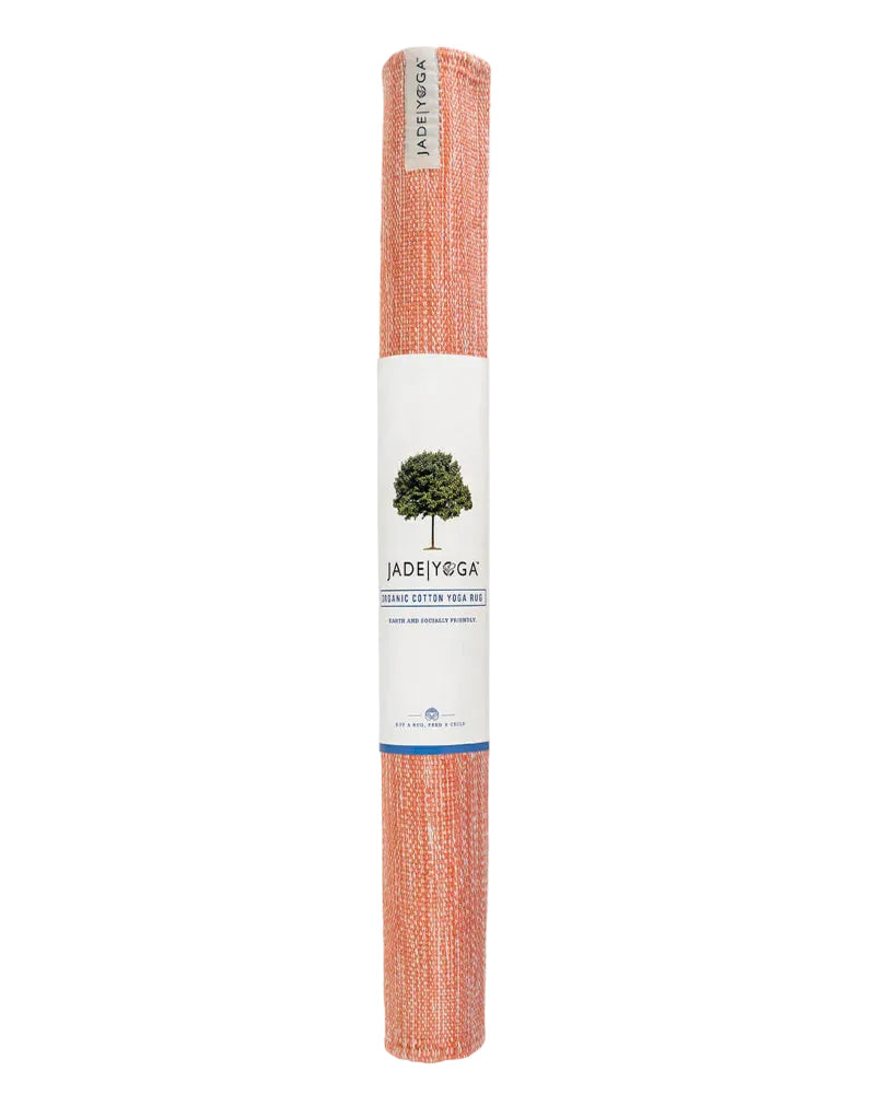 jade yoga mysore rug Anatoo (orange)