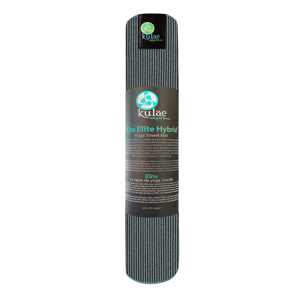 Kulae Elite Hybrid Combo Yoga Mat Towel 5MM Mukha Yoga