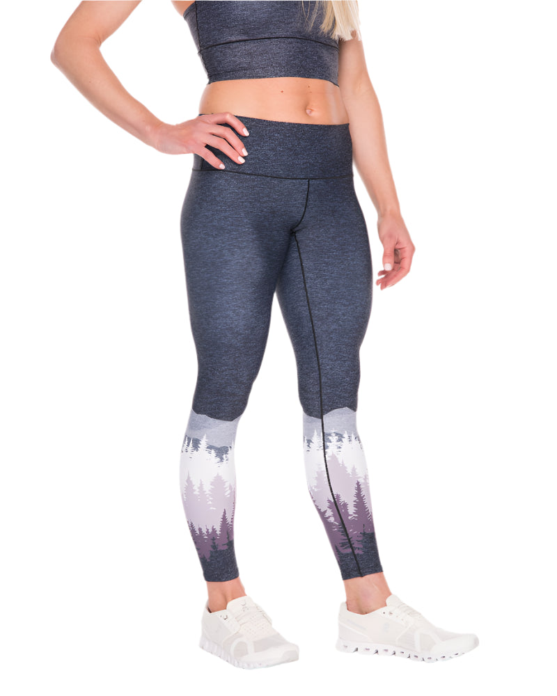 black heather leggings