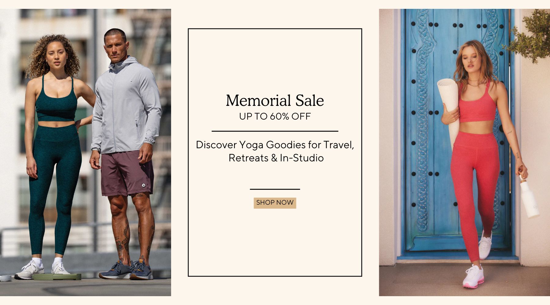 Memorial Yoga Sale
