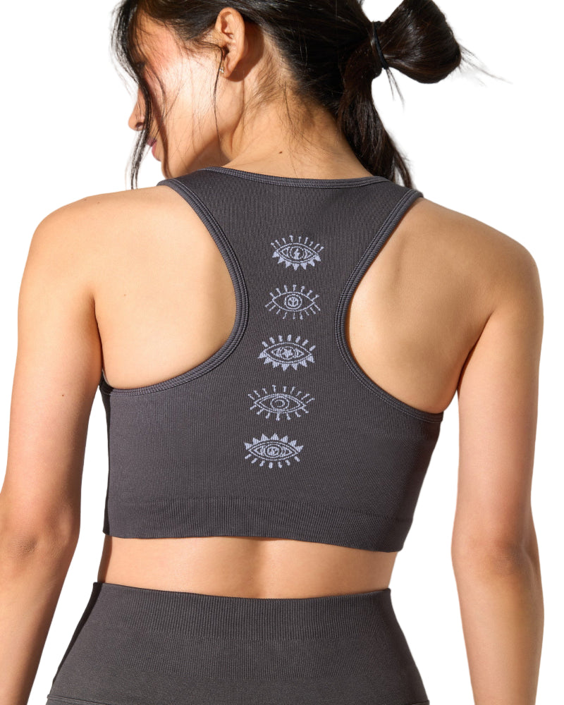 spiritual gangster eye 0f insight sports bra