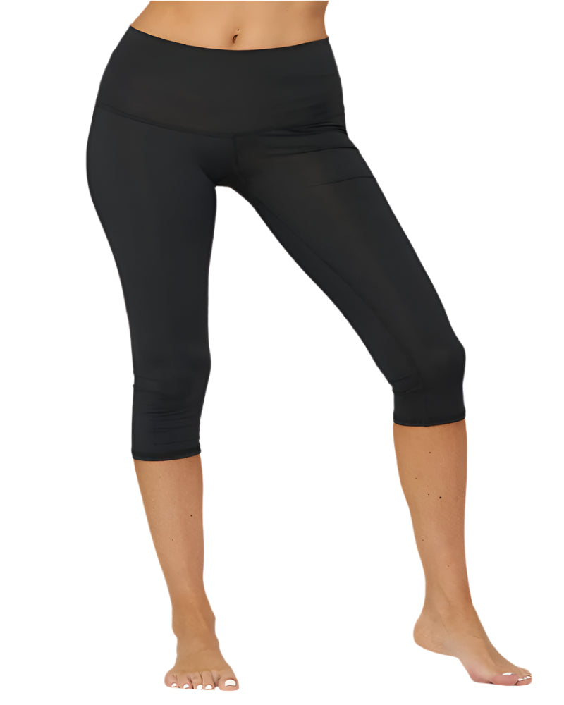 Cropped yoga leggings capris  - Teeki Boutique