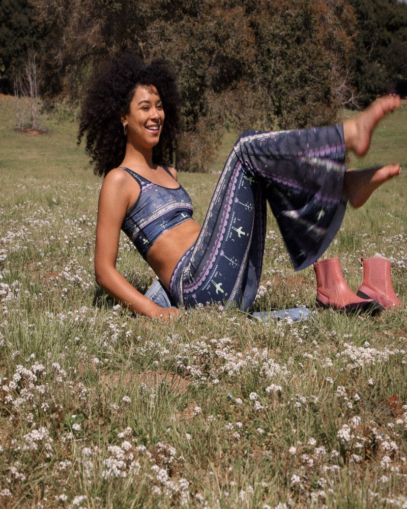 Teeki Wild and Free Crop Bell Bottom