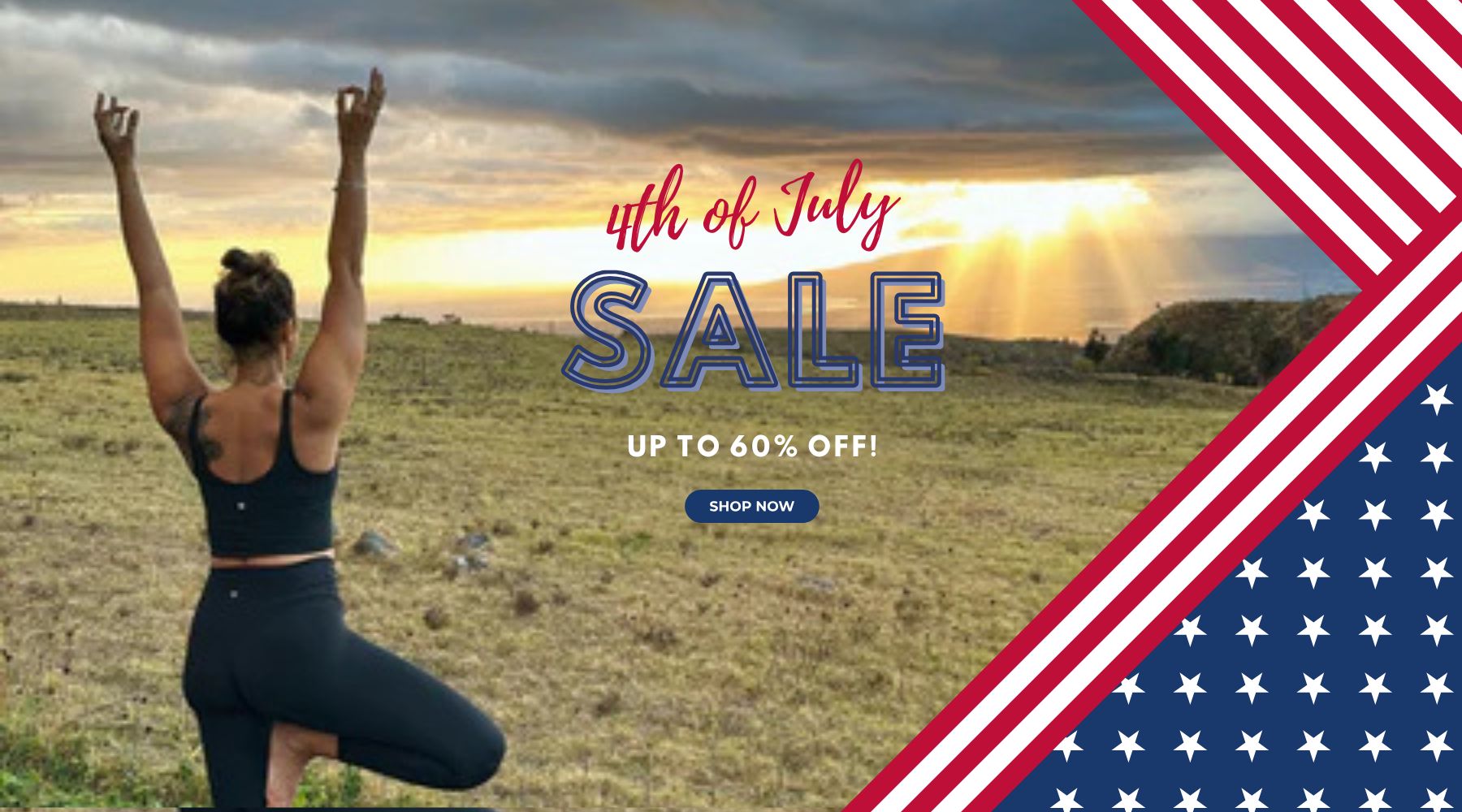 4th of July Yoga Sale