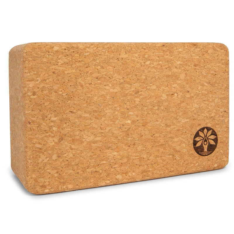 Natural Antimicrobial Cork Yoga Block