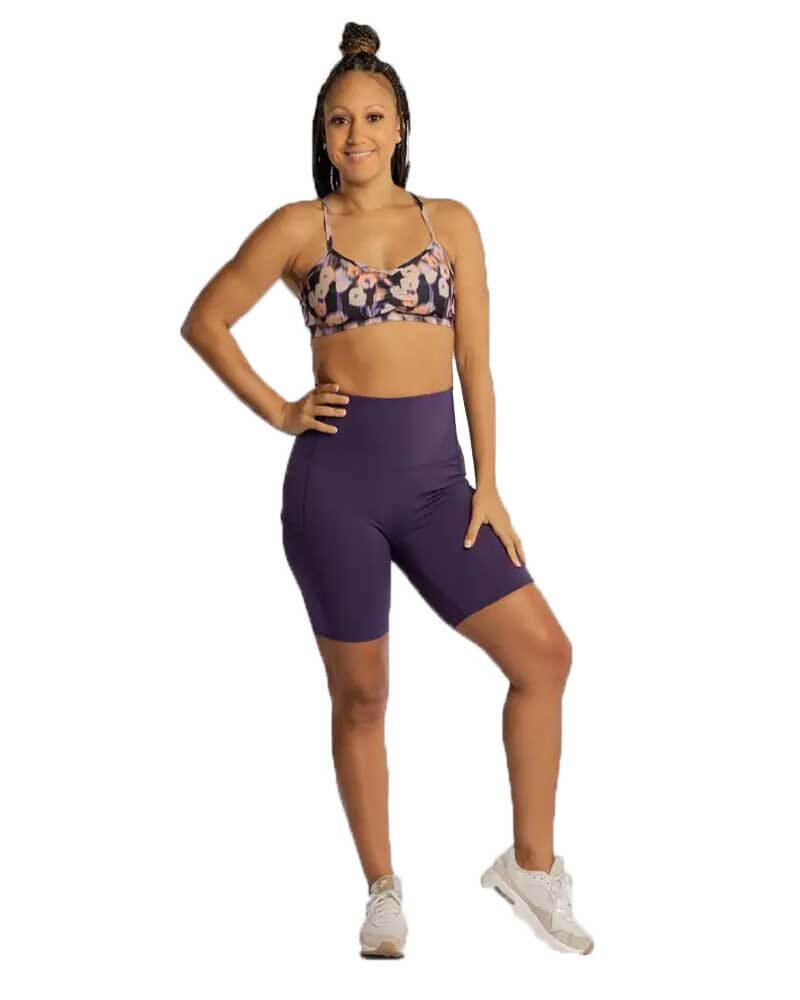 Handful Adjustable Sports Bra - Blossom