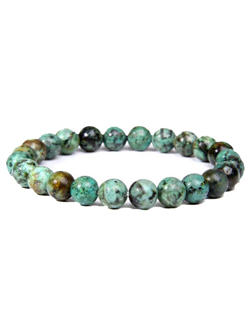 zen craft house African Turquoise New Growth & Self Healing Bracelet