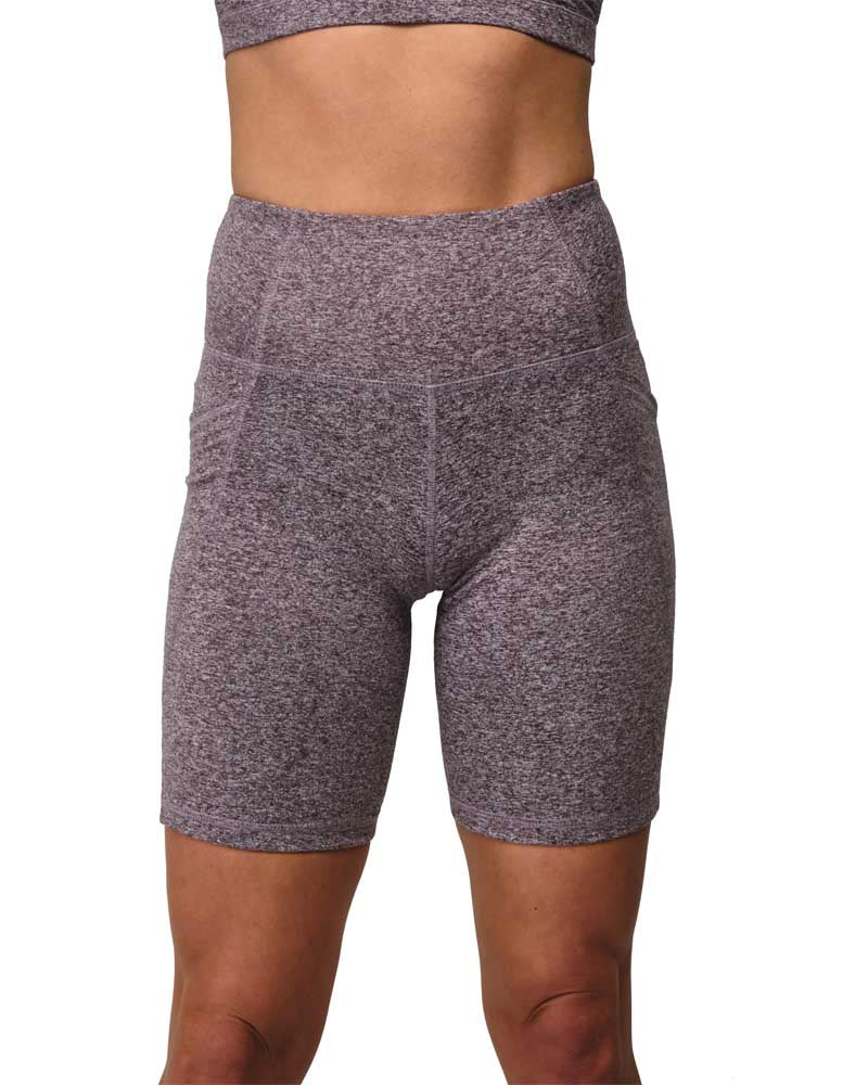 Grey Biker Shorts