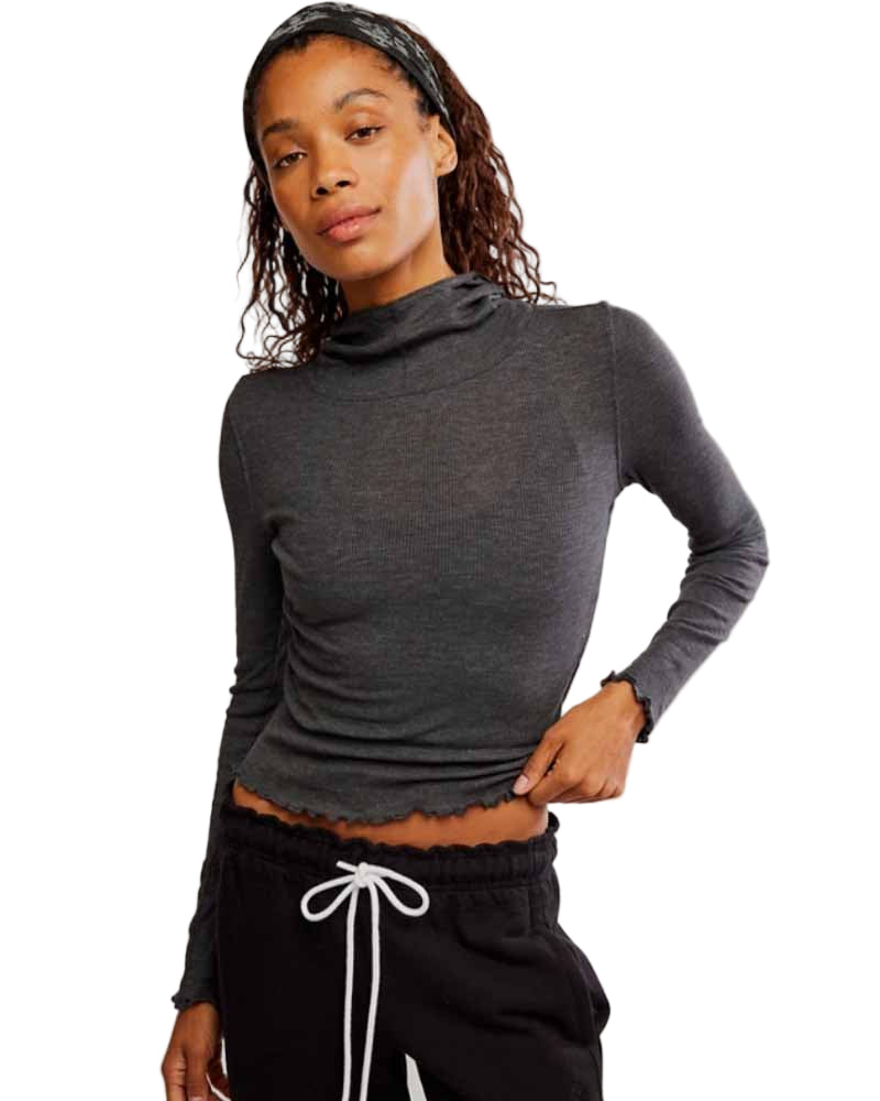 Free People Womens long sleeve top