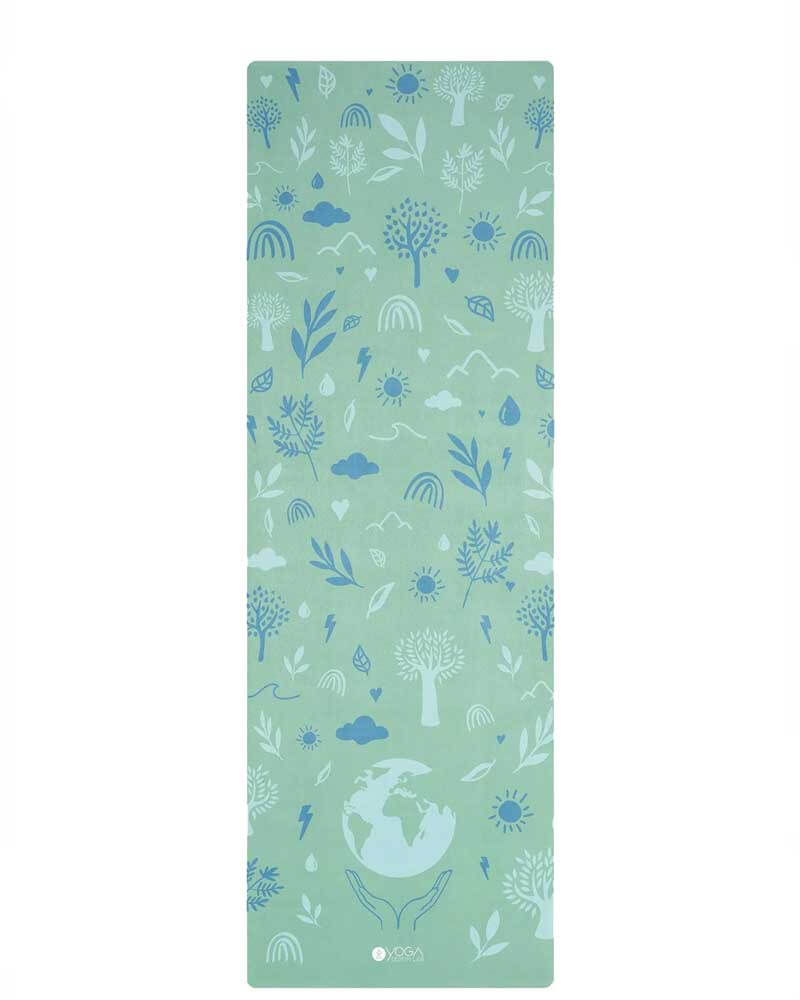 Combo Yoga Mat Earth Green