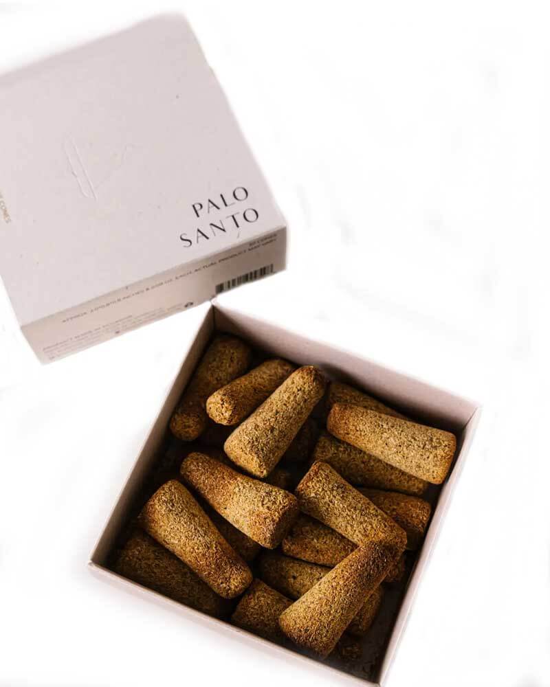 The Cedar & Myrrh Palo Santo Cones 