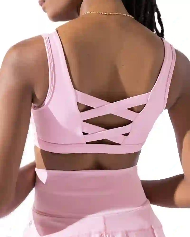 Popflex Corset Bra - Bubblegum