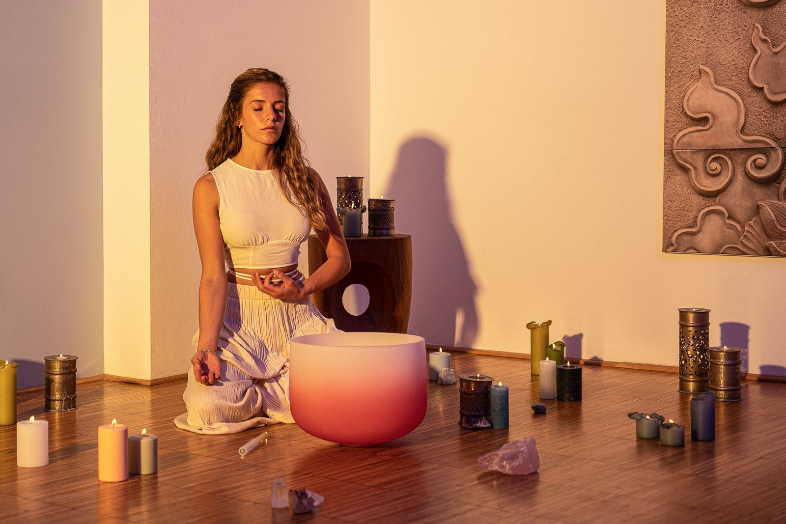 crystal singing bowls