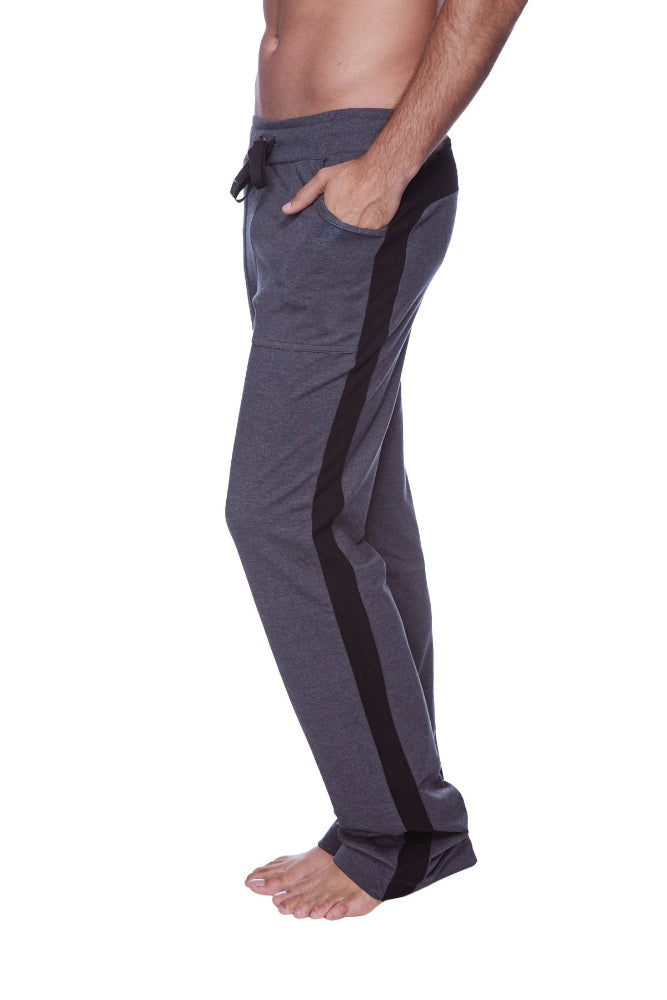 Charcoal and Black Yoga Joggers