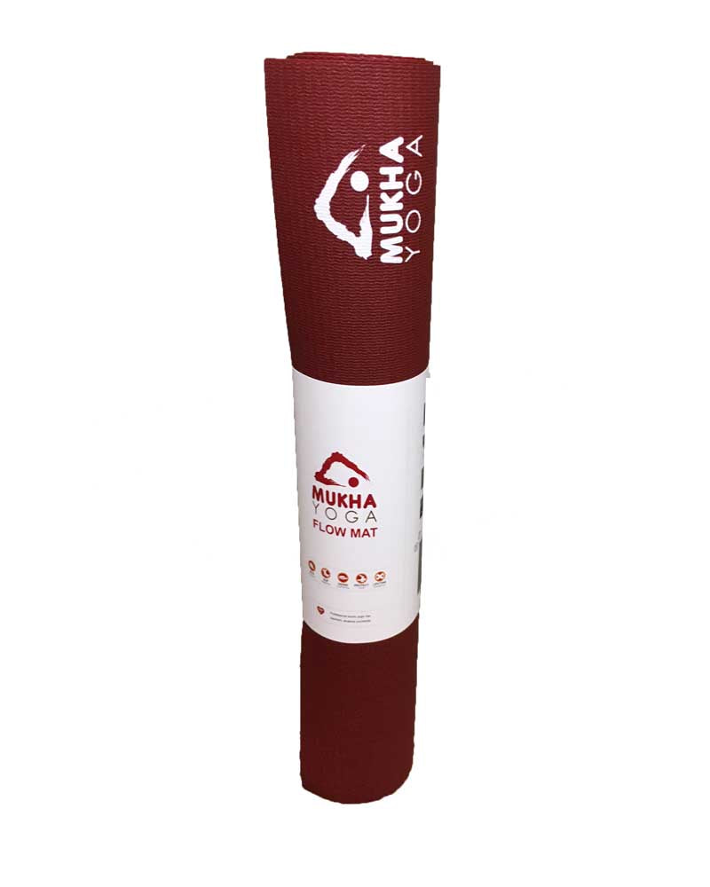 Mukha Yoga Flow Yoga Mat-  Red