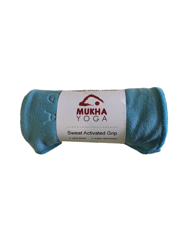 Mukha Yoga Hand Towel - Tropical Teal