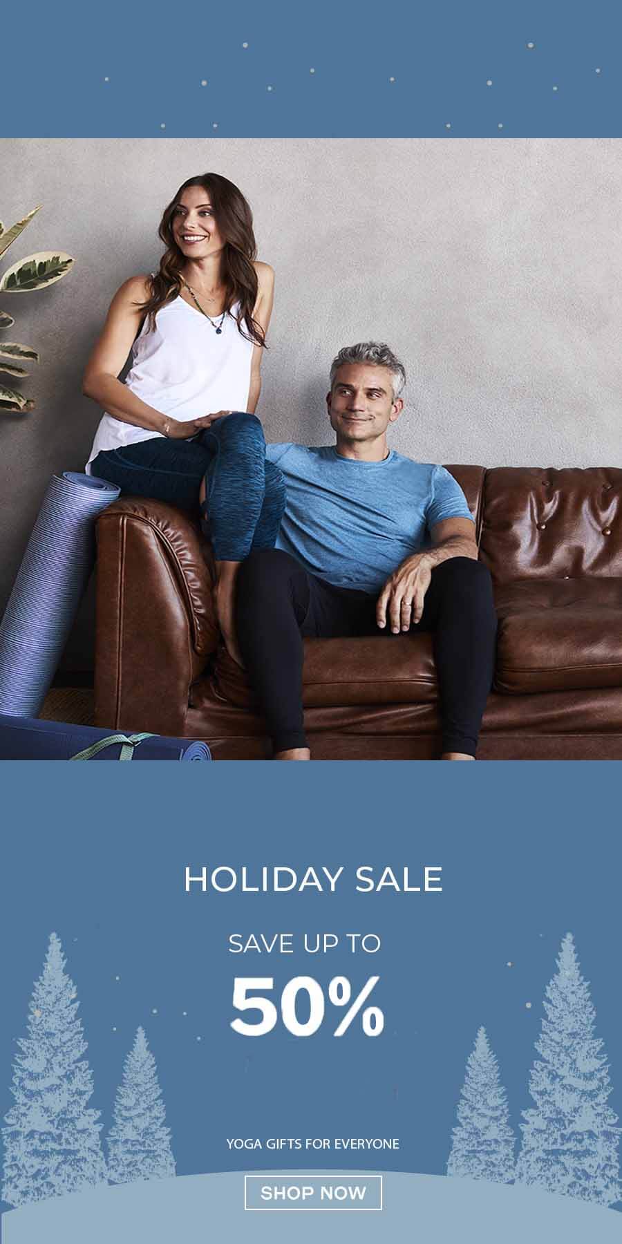 Holiday Yoga sale