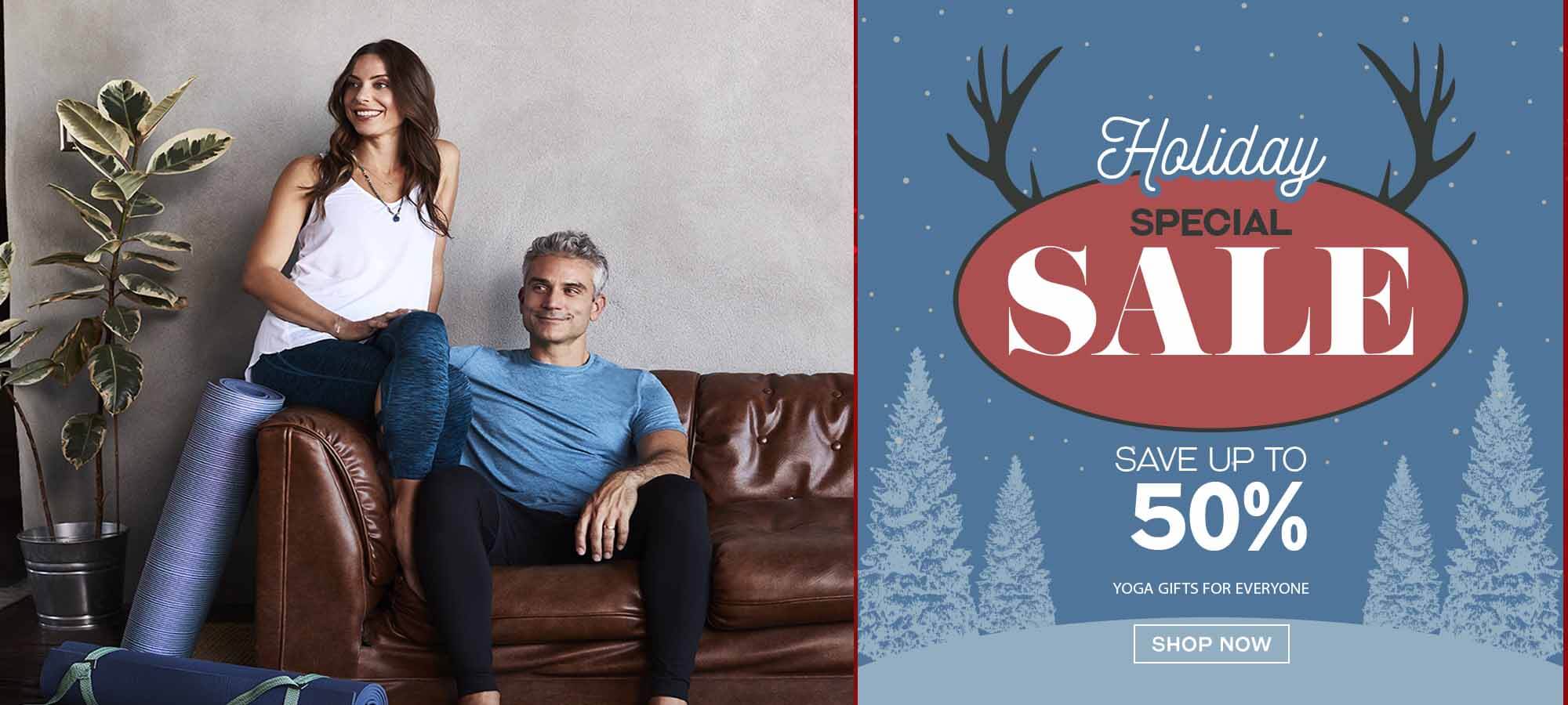 Holiday Yoga sale