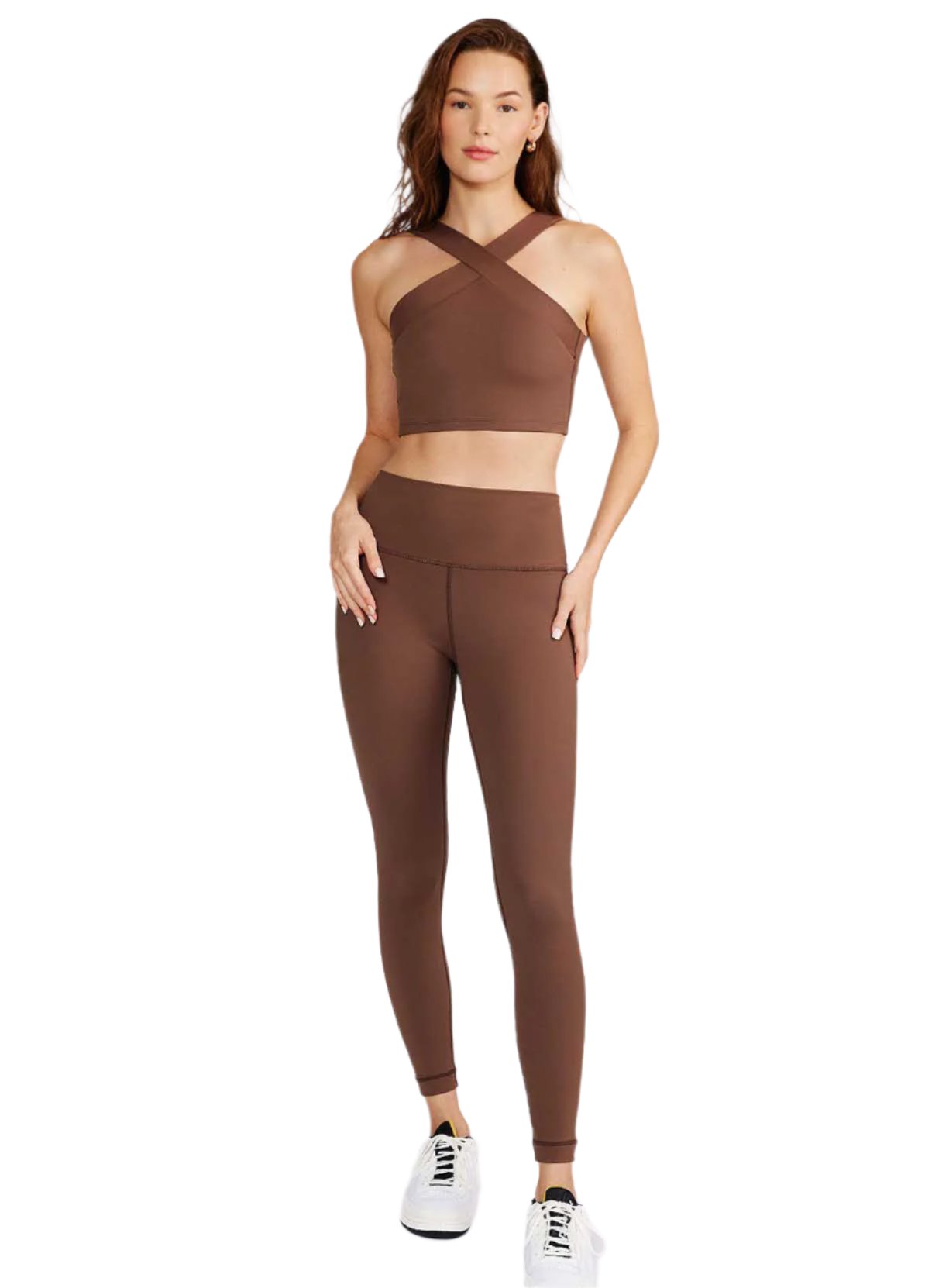 Cream Yoga Jenn 7/8 Length Legging