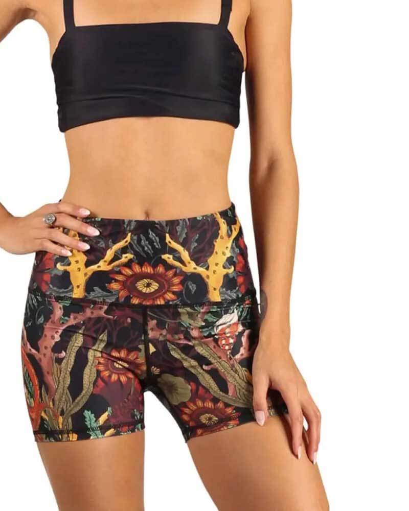 Yoga Democracy Joey Yoga Short - Coral 