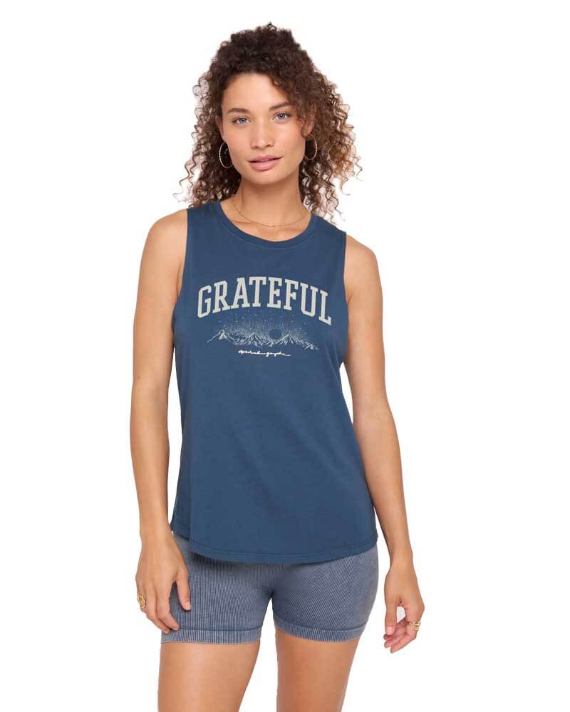 spiritual gangster Grateful Jade Muscle Tank